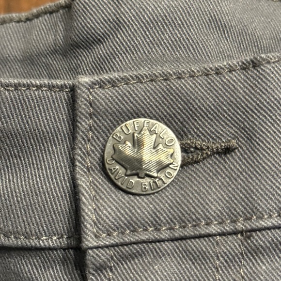 Buffalo David Bitton Men's Straight Six Jeans W32 L30 Gray Authentic Casual - Picture 5 of 12